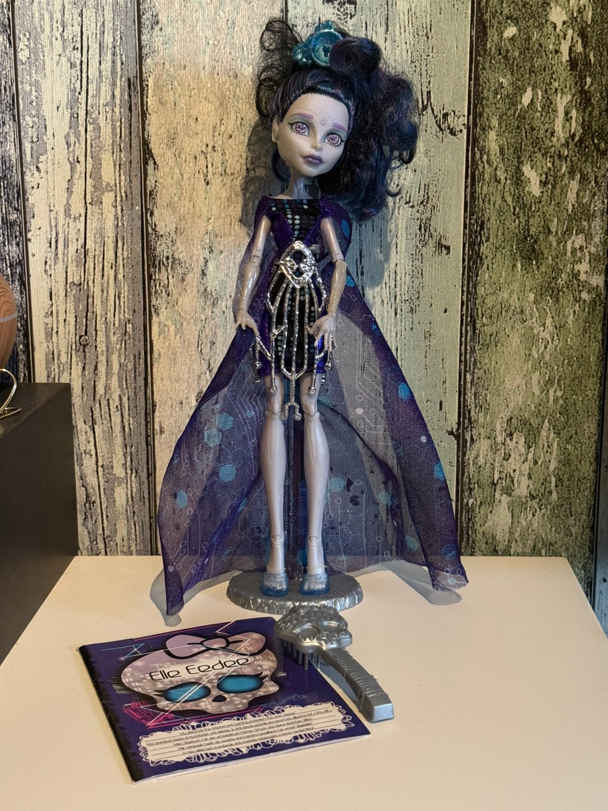 Monster High - Elle Eedee, Ophalen of Verzenden, Zo goed als nieuw, Pop