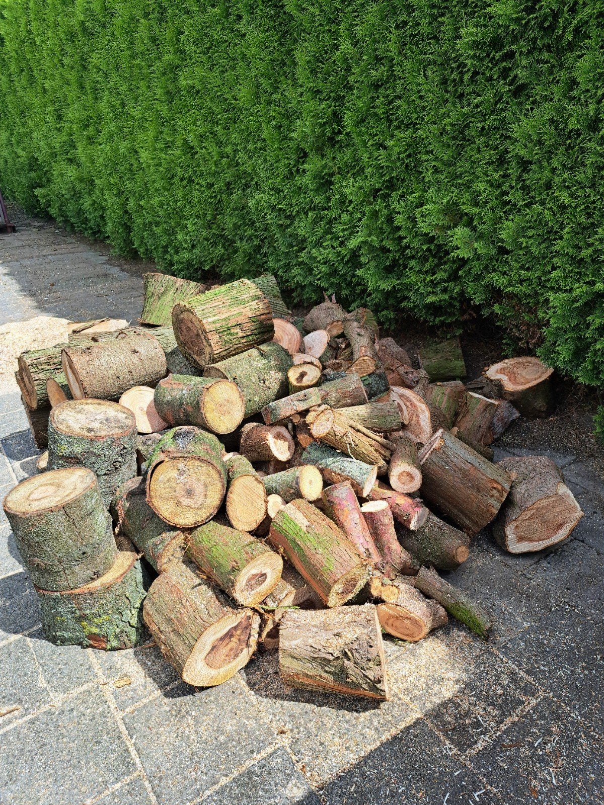 Vers naaldhout, Minder dan 3 m³, Ophalen