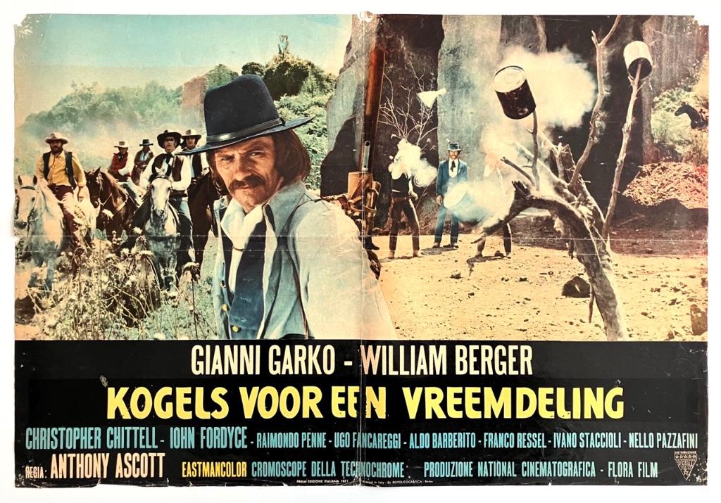 They Call Me Cemetery (1971) - Spaghetti Western - Posters, Verzenden, Gebruikt, A1 t/m A3, Film en Tv