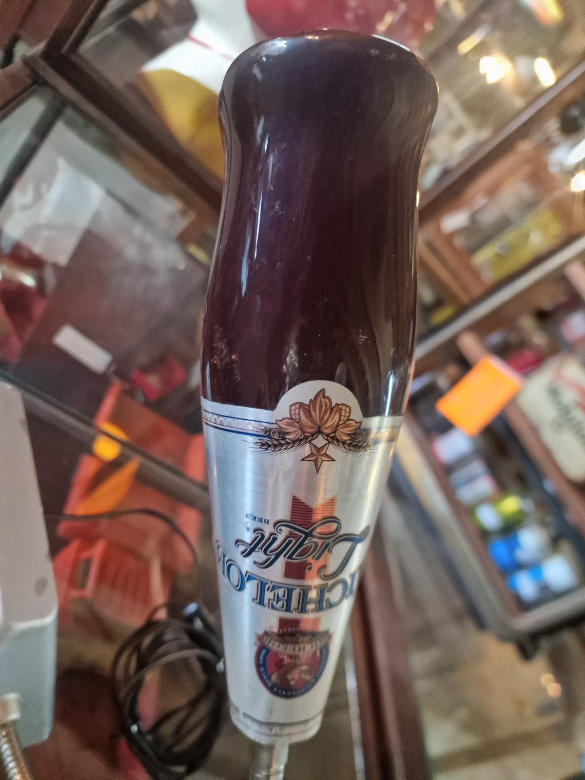 michelob light beer light buro lamp, Ophalen, Gebruikt, Lichtbak of (neon) lamp