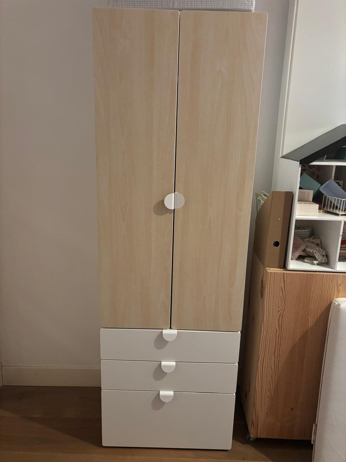IKEA SMÅSTAD (kinder)kledingkast met lades - zgan, Ophalen, Zo goed als nieuw