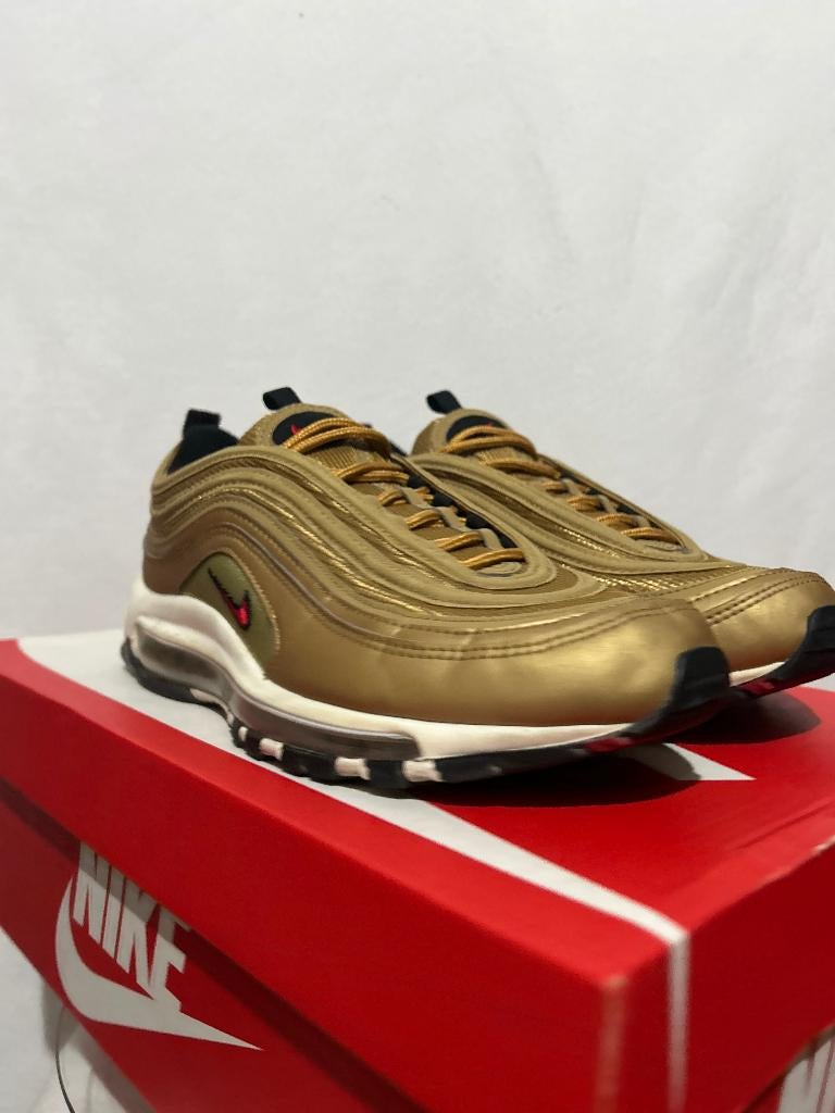Maat 42 - Nike Air Max 97 Metallic Gold, Kleding | Heren, Schoenen, Overige kleuren, Verzenden, Nike, Nike