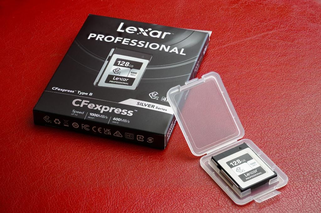 Lexar 128 GB CFExpress (type B dus o.a. Nikon Canon), Audio, Tv en Foto, Fotografie | Geheugenkaarten, Lexar, Ophalen of Verzenden