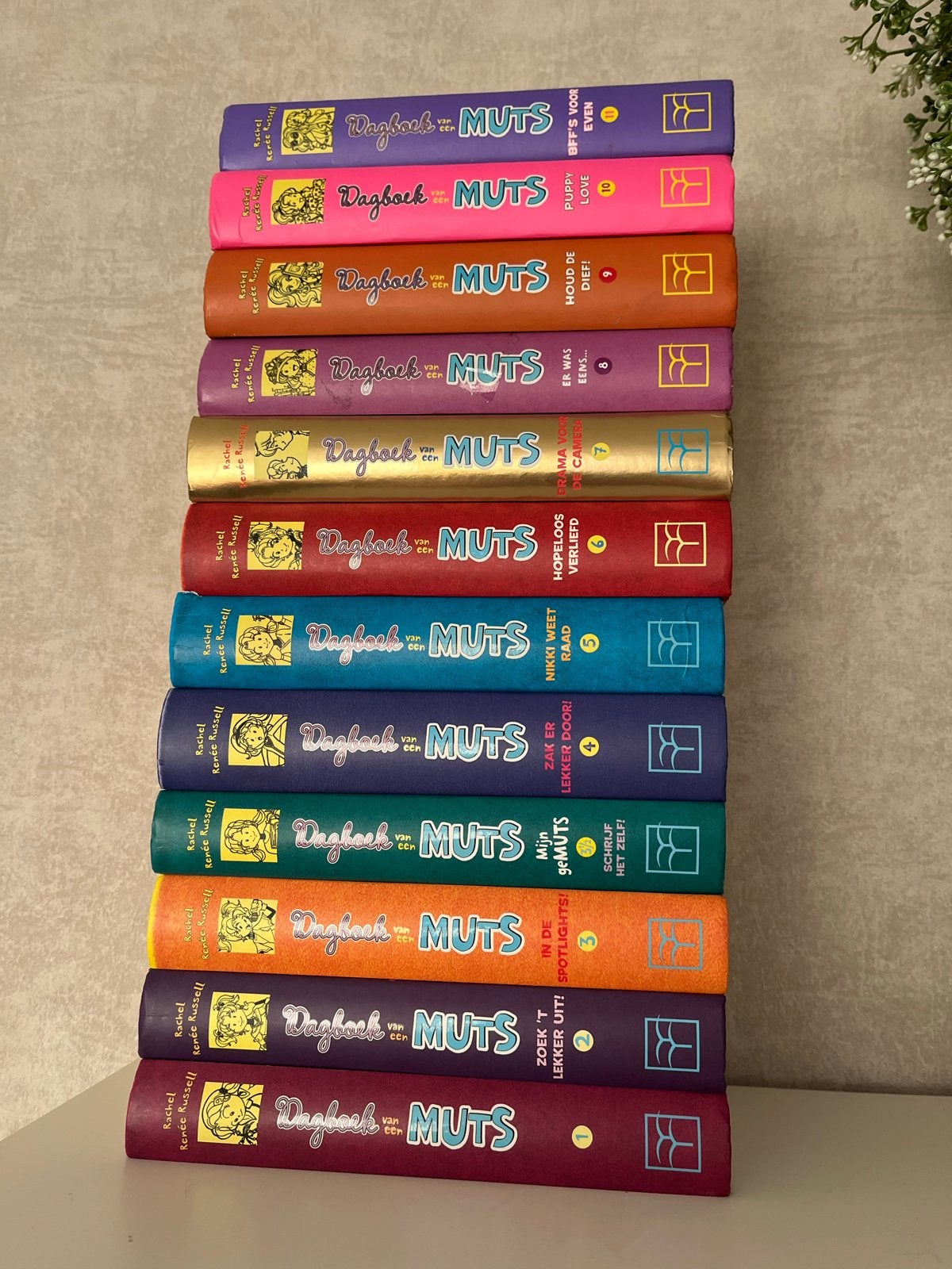 Dagboek van een Muts - Complete serie (12 boeken), Boeken, Ophalen of Verzenden, Gelezen, Fictie