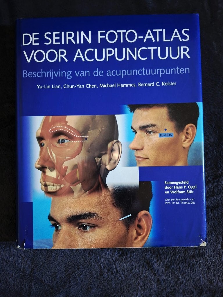 De Seirin Foto Atlas voor acupunctuur Hardcover, Ophalen of Verzenden, Gamma, Zo goed als nieuw, HBO