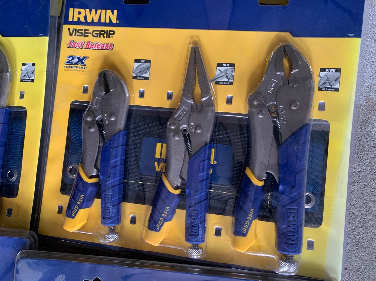 IRWIN T76KBT Vise-Grip 3-delige griptangset + tas – NIEUW, Irwin Vise, Irwin Vise, Ophalen of Verzenden, Zo goed als nieuw