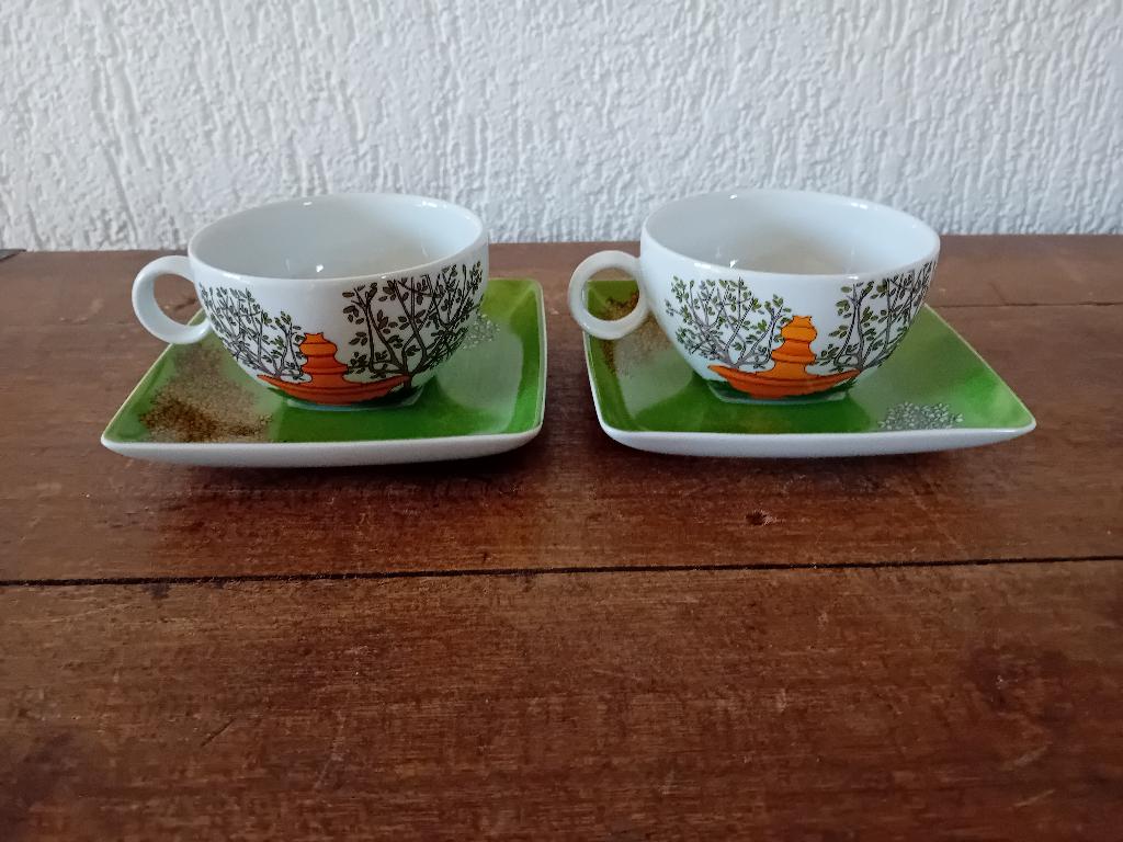 2 kop en schotels,Vista Alegre ,Alma de Lisboa ,porselein, Ophalen of Verzenden