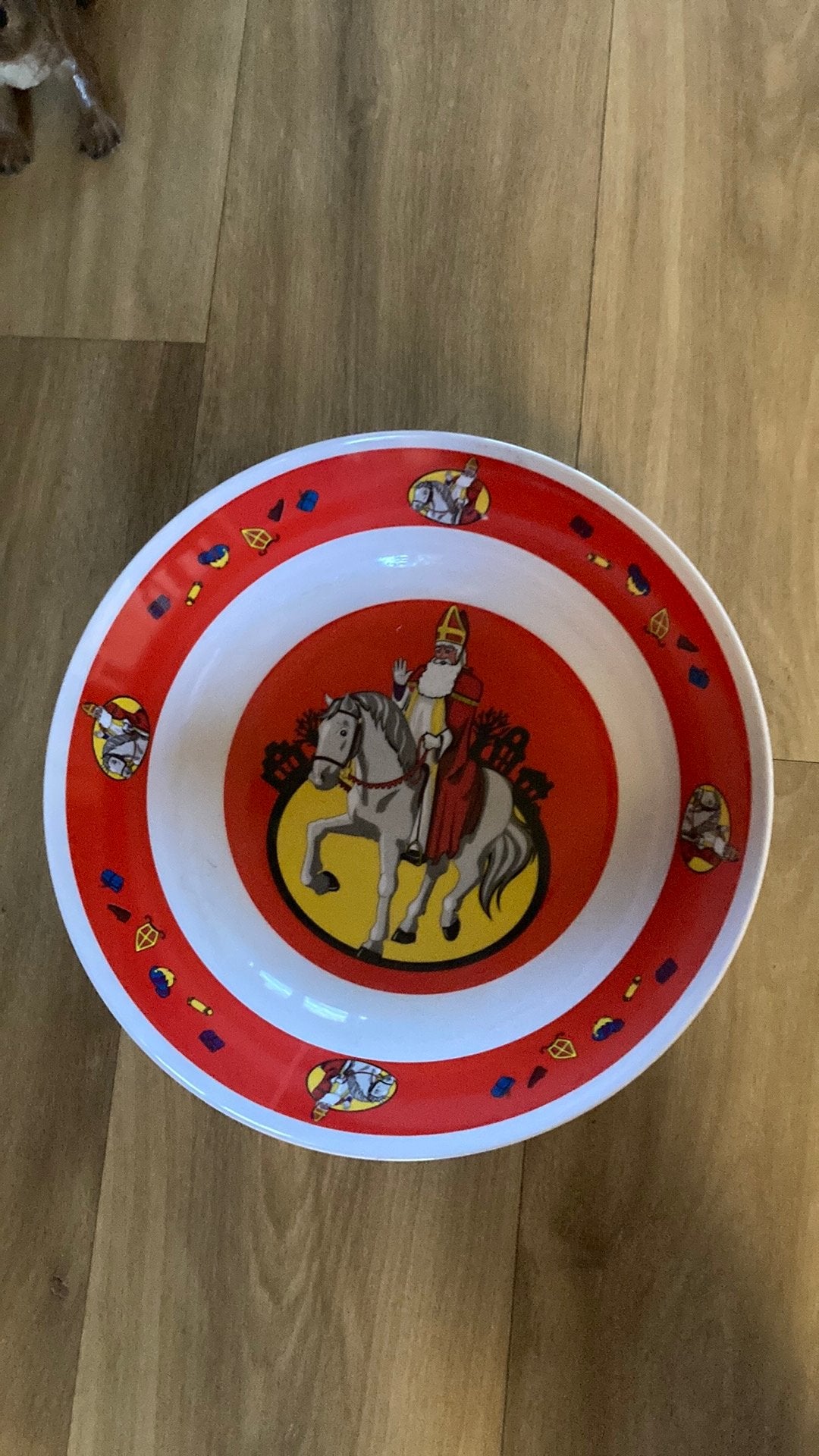 Sinterklaas schaal, Ophalen of Verzenden, Zo goed als nieuw