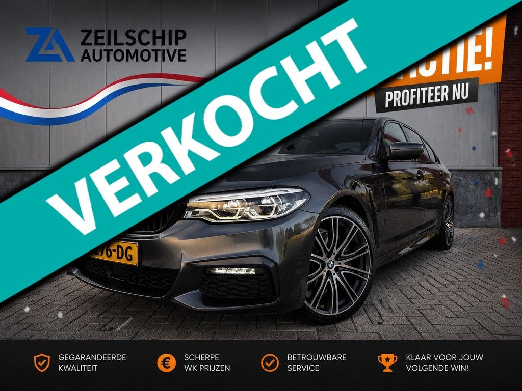 BMW 5-serie 530e xDrive iPerformance High Executive M-Sport, Auto's, BMW, 1998 cc, 120 €/maand, Plug-in hybride, Bedrijf