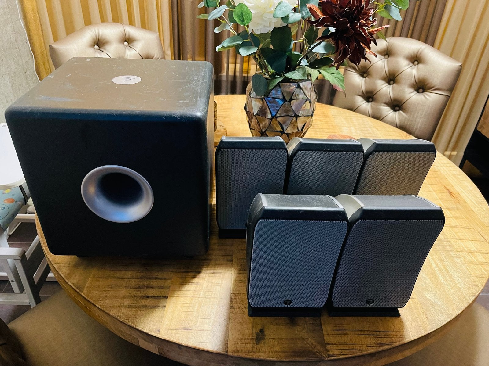 Focal Sib & Cub 5.1 Home Cinema Systeem, Gebruikt, 2.1-systeem, 70 watt of meer, Overige spelers