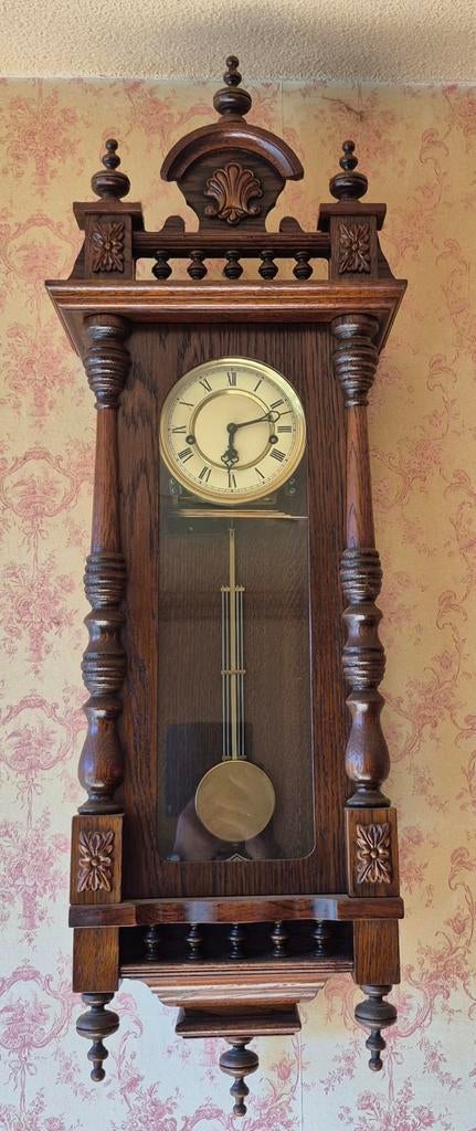 Te koop antieke wandklok, Ophalen of Verzenden