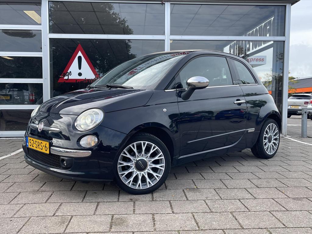 Fiat 500 C 0.9 TwinAir Lounge /Cabrio/Leder/Clima/LMV/APK 06, Euro 5, 86 pk, Gebruikt, 31 €/maand