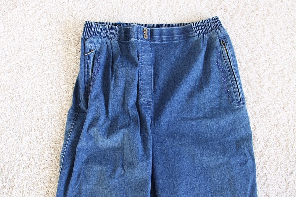 Super Leuke New Fashion Vintage Spijkerbroek (S) - 71 € 15,-, Blauw, Ophalen of Verzenden, Zo goed als nieuw, W28 - W29 (confectie 36)