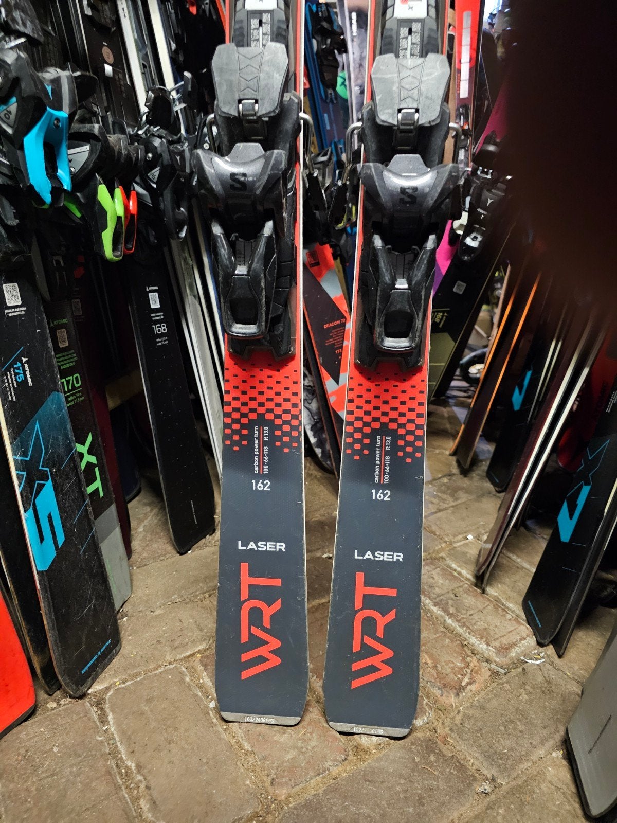 162cm STOCKLI LASER WRT VOOR KENNERS BEST SKIS, Overige merken, 160 tot 180 cm, Stockli, Schoenen