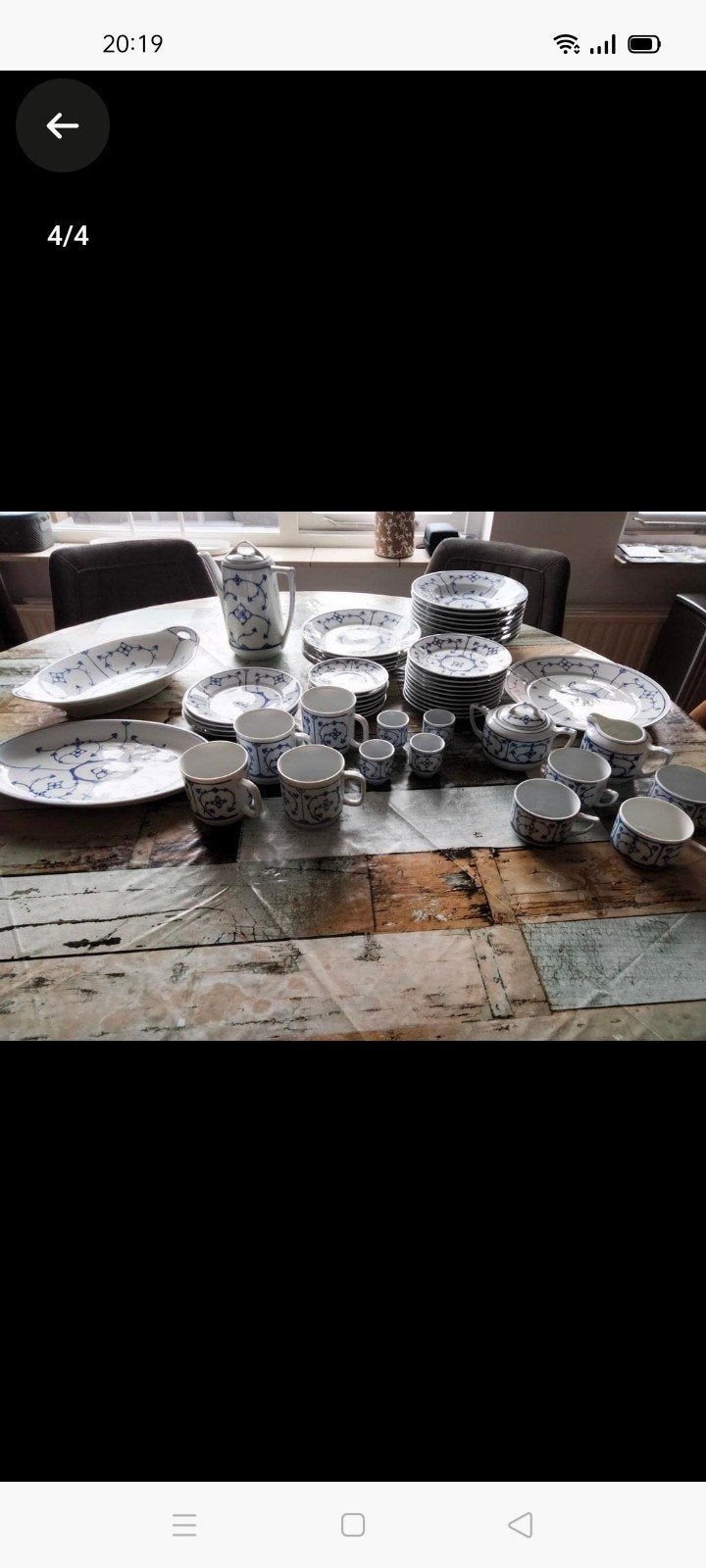 Blau saks servies, Ophalen, Overige stijlen