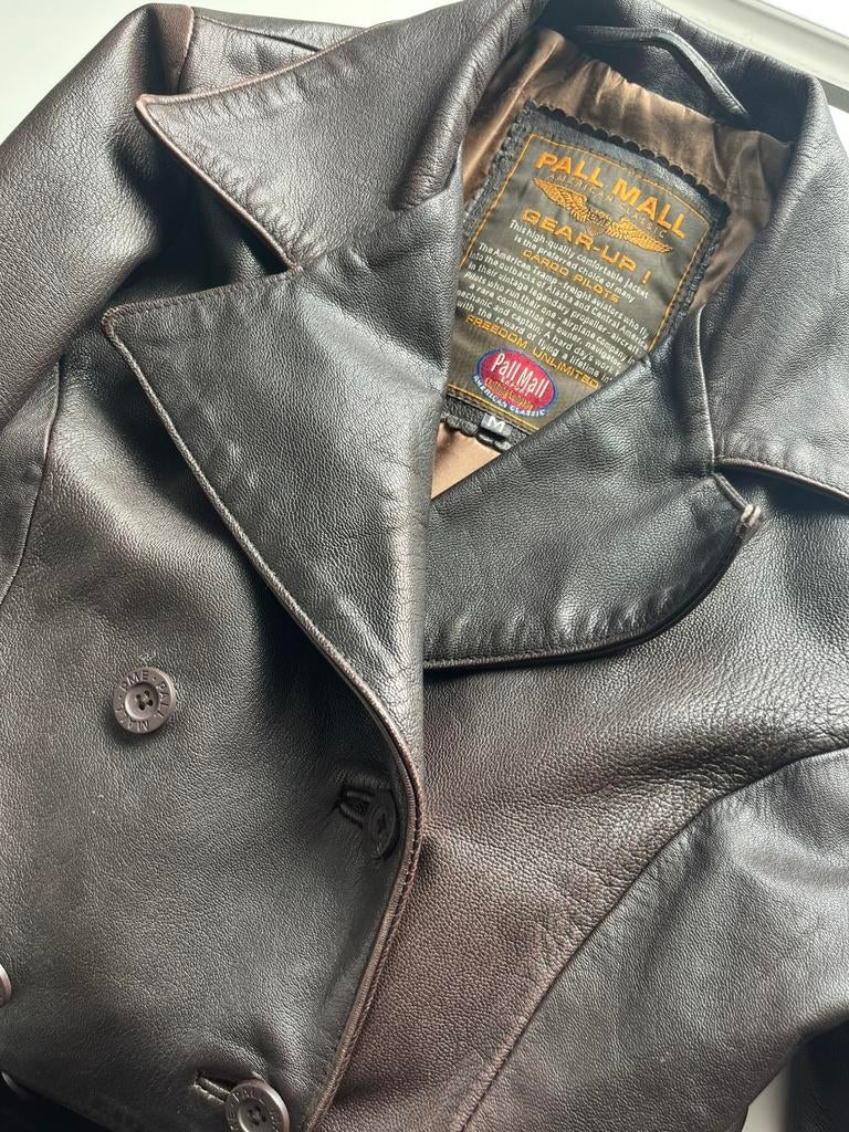 Leather Jacket PME, Kleding | Heren, Jassen | Winter, Ophalen of Verzenden, Zo goed als nieuw