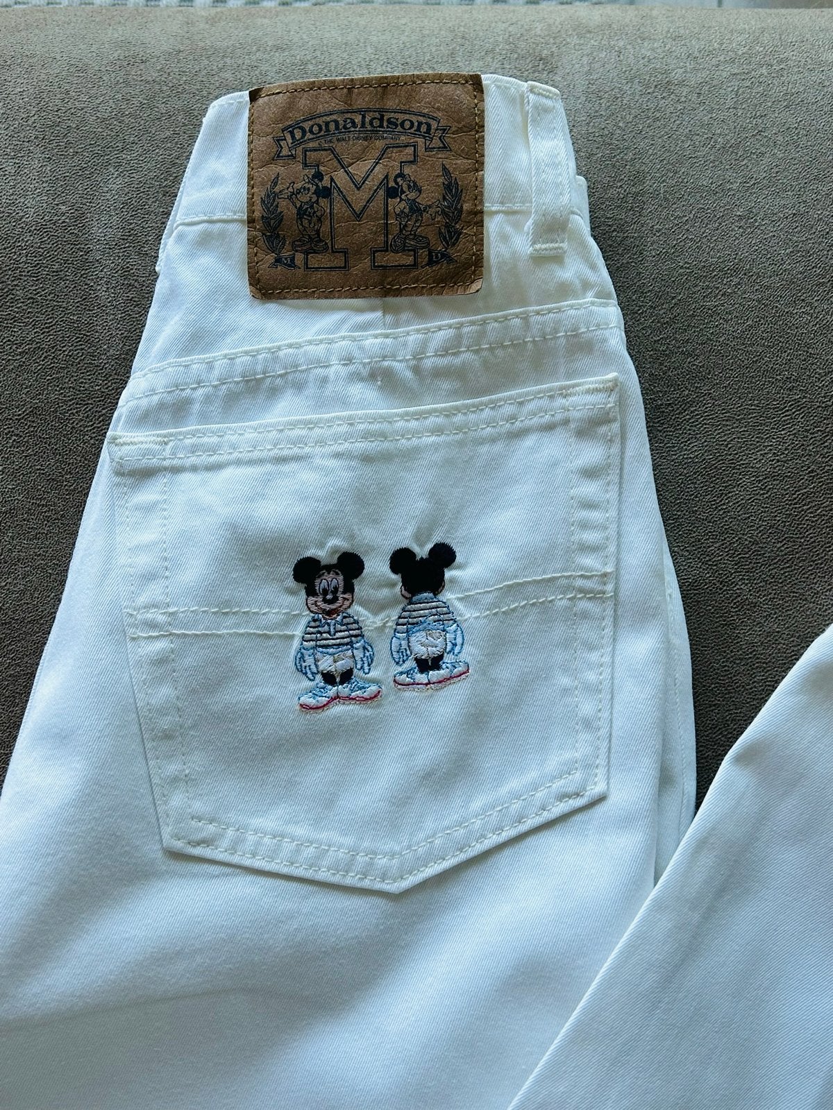 Donaldson gebroken witte broek, maat 26, Verzenden, Zo goed als nieuw, Wit, Overige jeansmaten