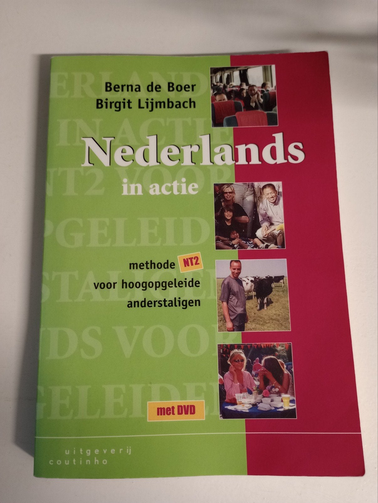 Nederlands in actie NT2 met DVD - Berne de Boer, Gelezen, Non-fictie, Nederlands, Ophalen of Verzenden