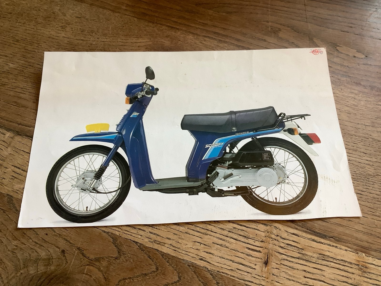Honda SH Fifty Folder foto & - Originele Accessoires, Fietsen en Brommers, Verzenden, Zo goed als nieuw, Overige typen, Overige merken