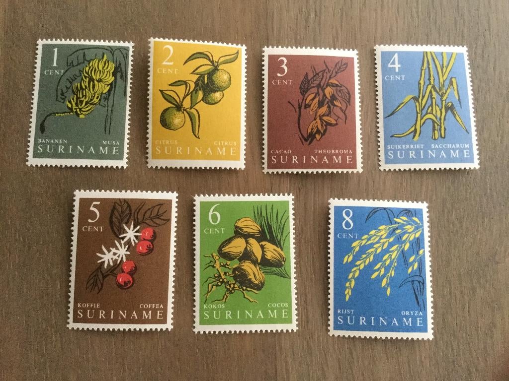 suriname NVPH 354-360 postfris, Ophalen of Verzenden, Postfris