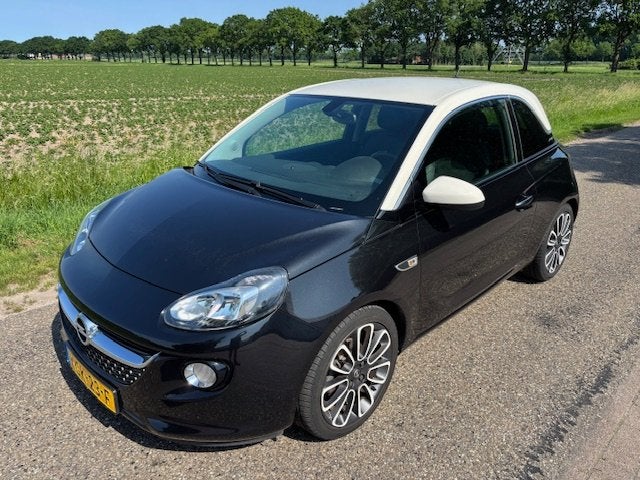 Opel ADAM 1.4 Black White 17 " Airco 49900 km ! (bj 2013), Auto's, Opel, Bedrijf, Te koop, ADAM, ABS, Airbags, Airconditioning