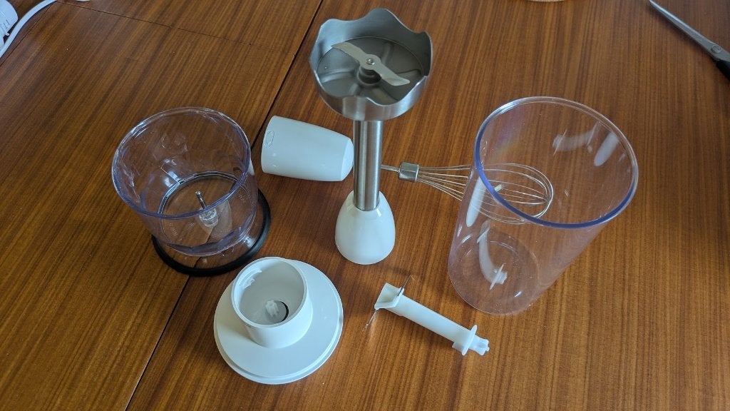 Braun - MultiQuick 1 HB101AI - Staafmixer accessoires, Minder dan 1 liter, Ophalen of Verzenden, Zo goed als nieuw, 1 snelheid