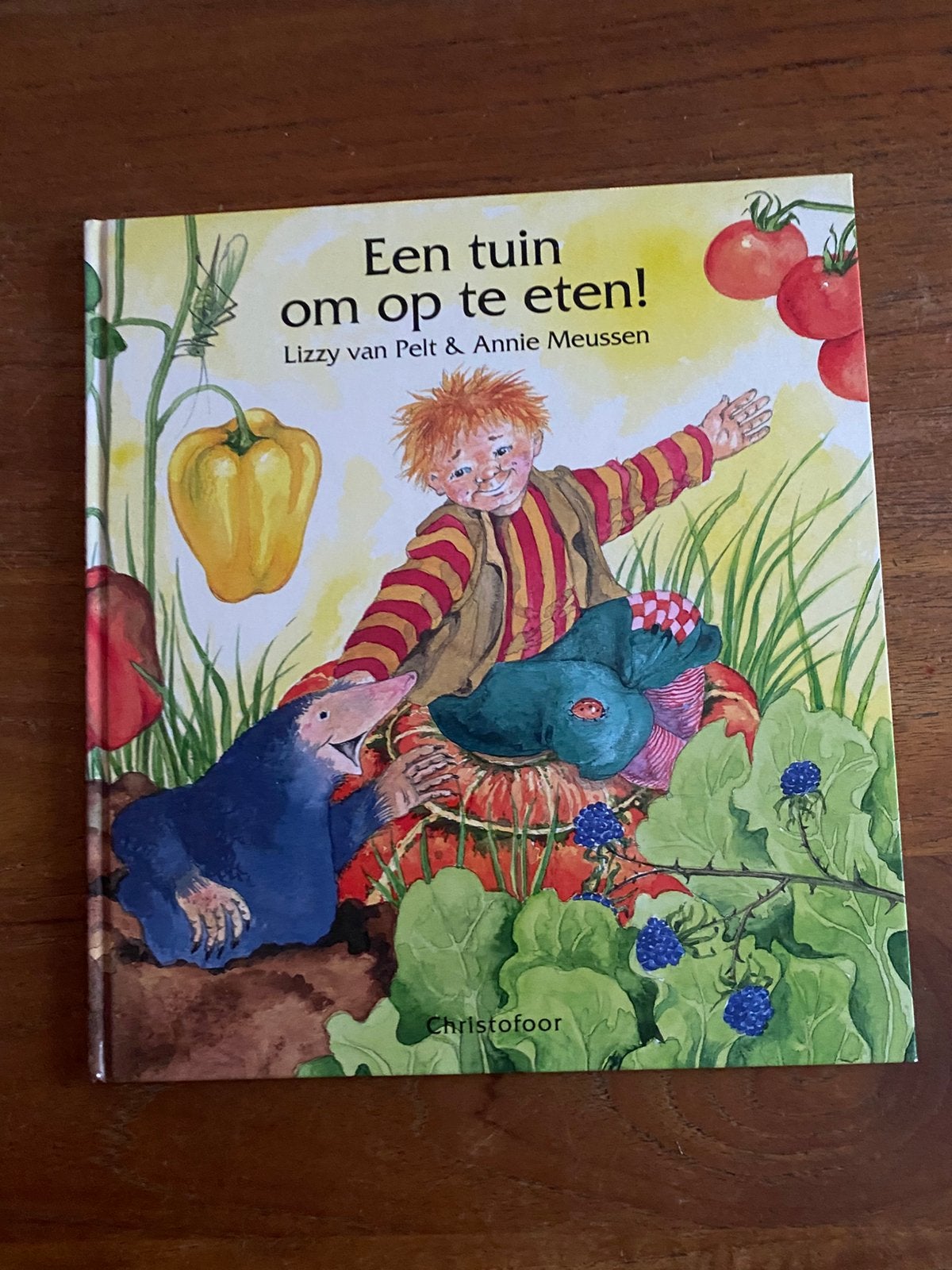 Een tuin om op te eten! - Lizzy van Pelt, Christofoor 2010, Boeken, Ophalen of Verzenden, Zo goed als nieuw, Lizzy van Pelt, Prentenboek
