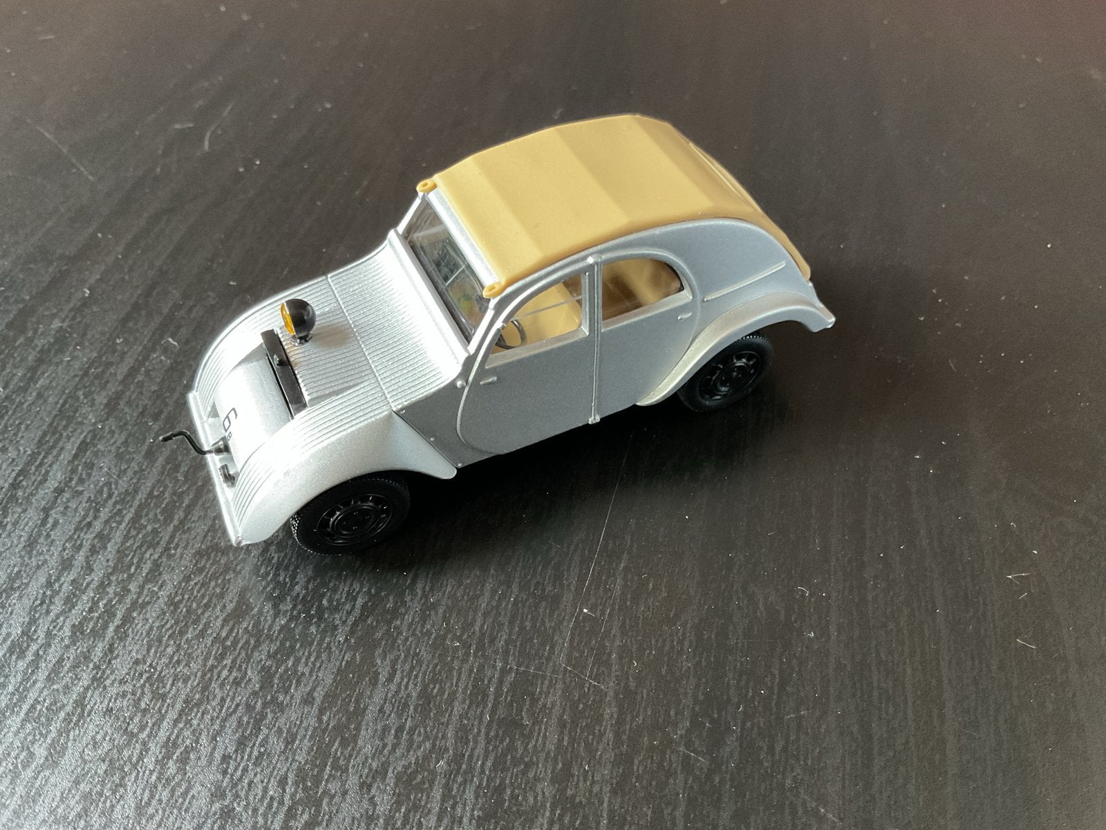 Norev, Hachette, Citroën 2CV modelauto 1:43, Hobby en Vrije tijd, Ophalen of Verzenden, Zo goed als nieuw, Auto, Norev