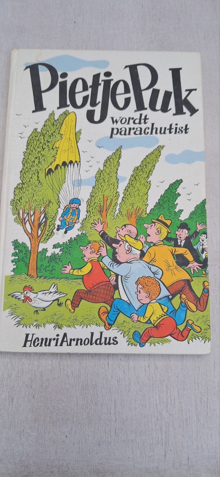 Pietje Puk wordt parachutist - Henri Arnoldus (1980), Ophalen of Verzenden, Gelezen, Henri Arnoldus, Fictie algemeen