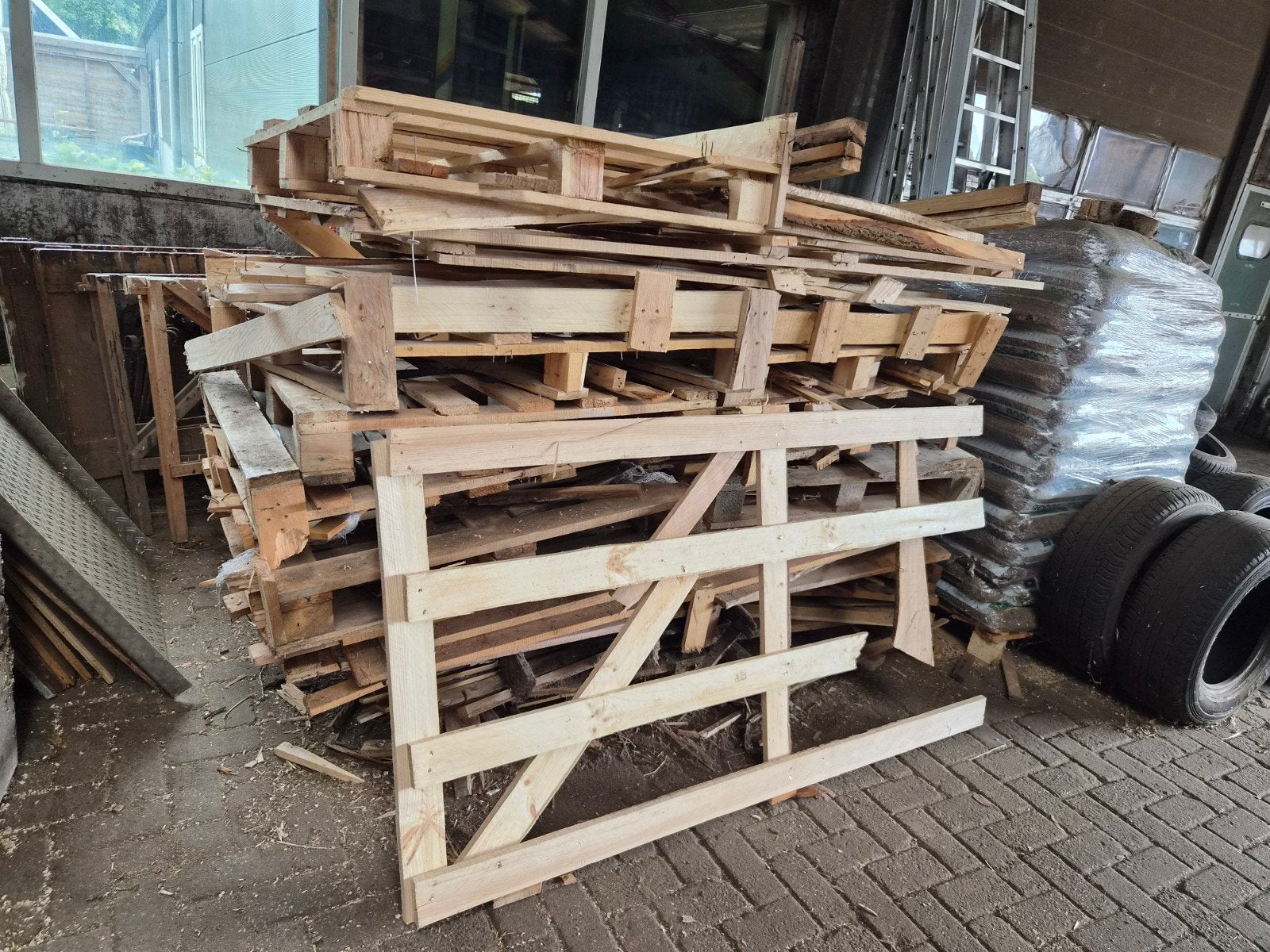 brandhout gratis, Tuin en Terras, Minder dan 3 m³, Ophalen of Verzenden