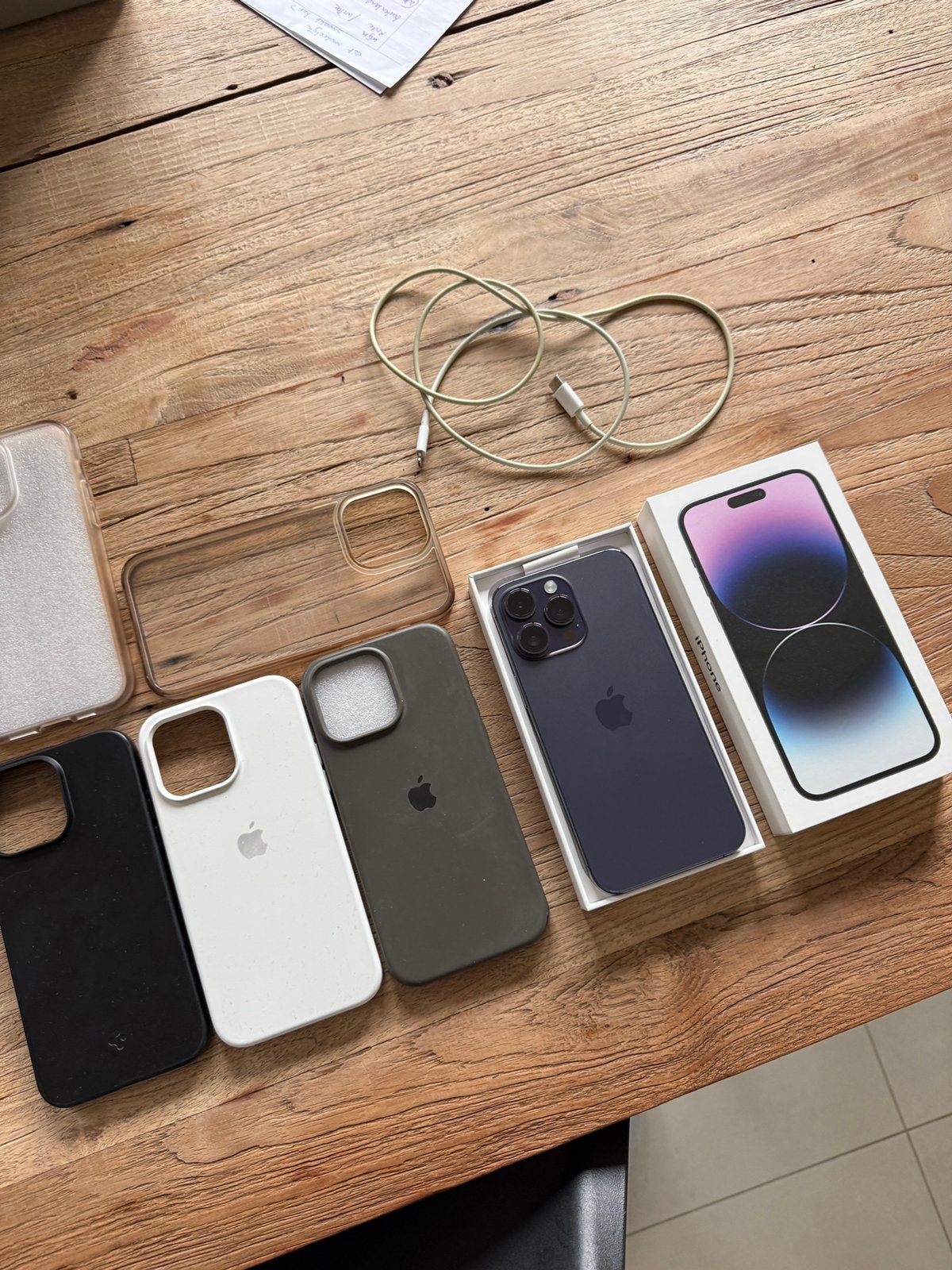 iPhone 14 Pro Max | Deeppurple | 1TB | Nieuwstaat, Paars, 1 TB, Ophalen of Verzenden, Zo goed als nieuw