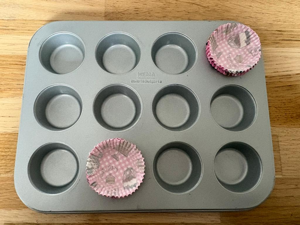 Hema mini muffinbakvorm PFAS-vrij, Ophalen, Zo goed als nieuw, Bakvorm