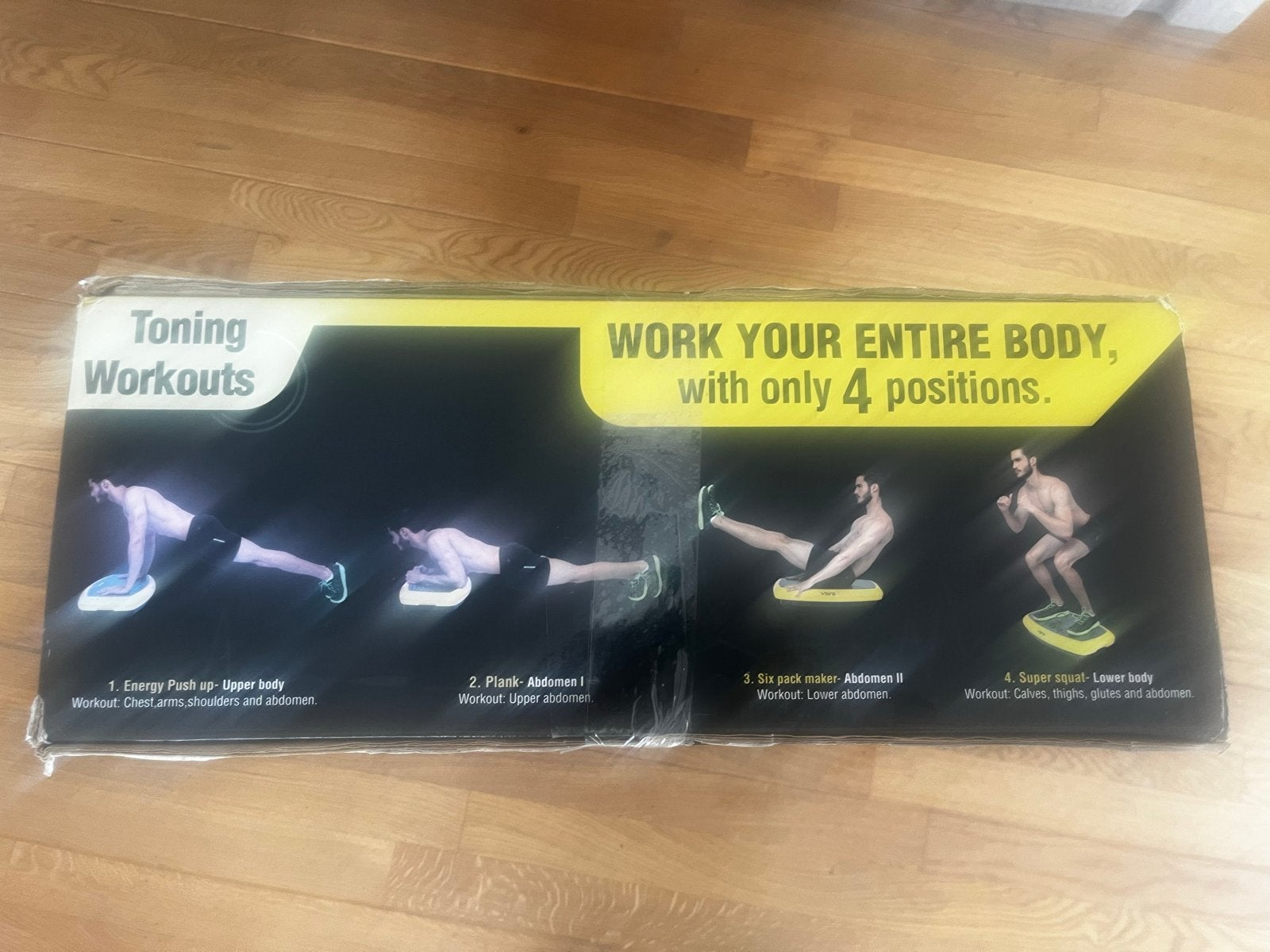 Vibrofit Trilplaat - Complete Lichaamstraining, Sport en Fitness, Kunststof, Trilplaat, Ophalen of Verzenden, Armen