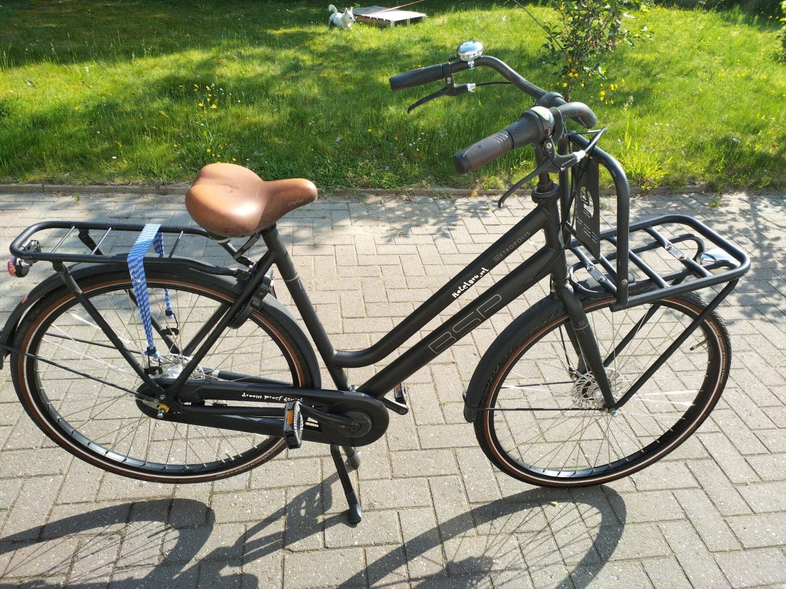 Bijna nieuwe bsp metropolis damesfiets te koop (huismerk van, Fietsen en Brommers, Fietsen | Dames | Damesfietsen, Ophalen, Zo goed als nieuw