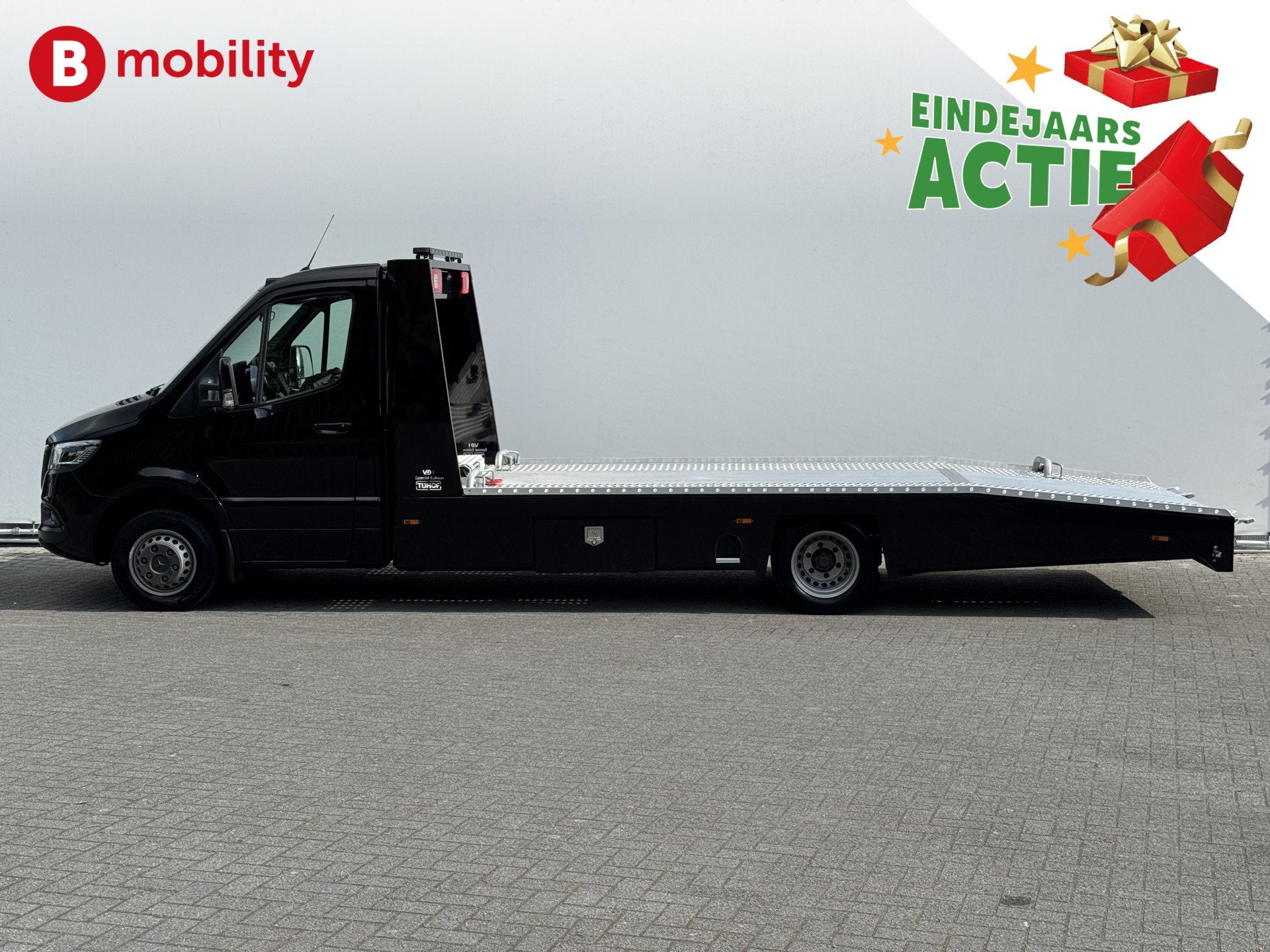Mercedes-Benz Sprinter 519 CDI Tijhof AluLiner Luchtvering A, Auto's, Automaat, Gebruikt, Zwart, Bedrijf