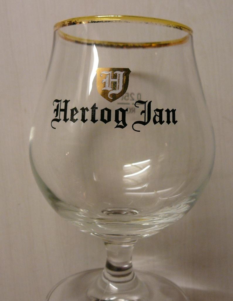 hertog Jan ballon bierglas bier, Ophalen of Verzenden, Zo goed als nieuw, Glas of Glazen, Hertog Jan
