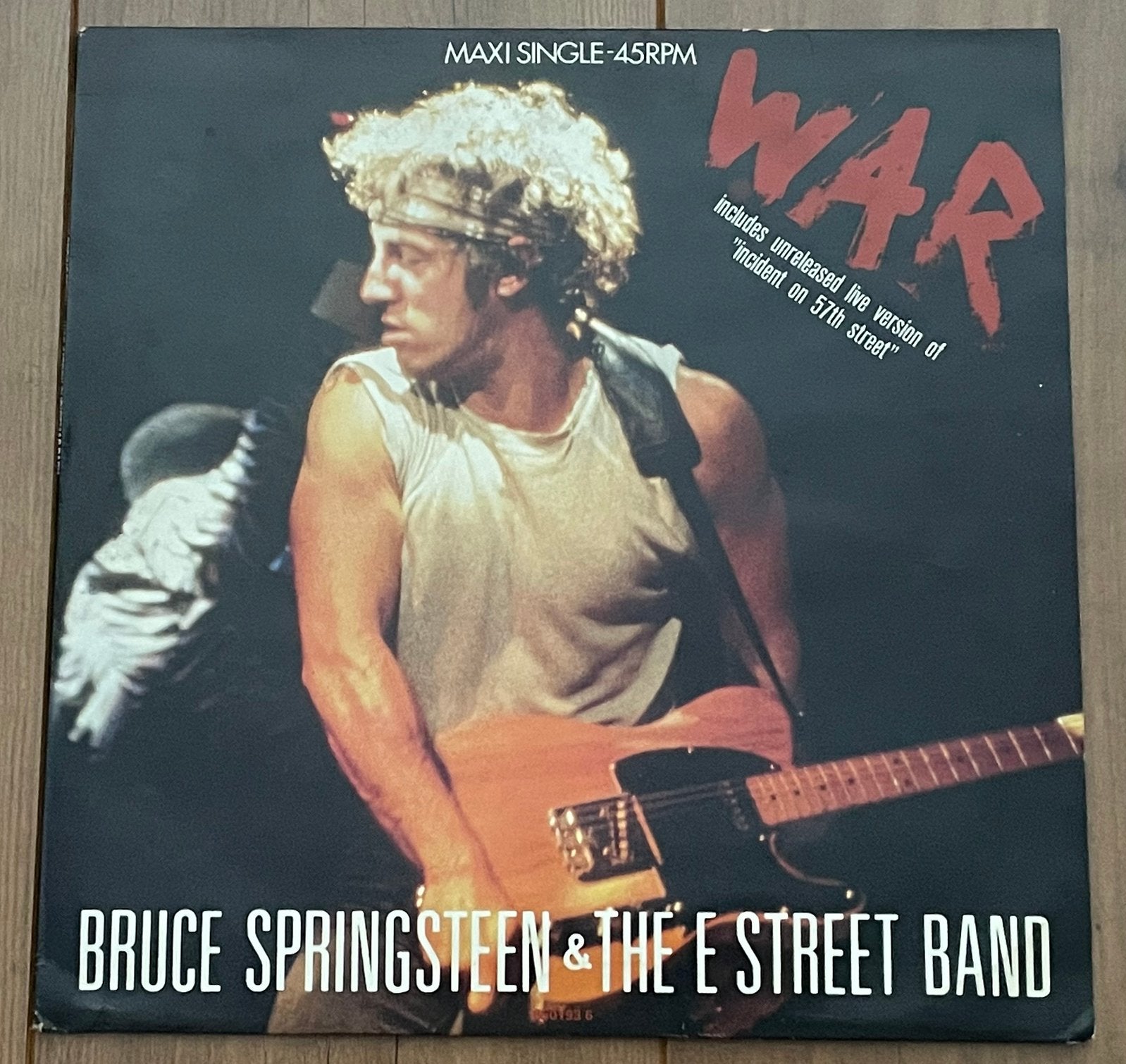 Bruce Springsteen & The E Street Band - War ep / VG+, Cd's en Dvd's, LP, Gebruikt, Ophalen of Verzenden, 12 inch