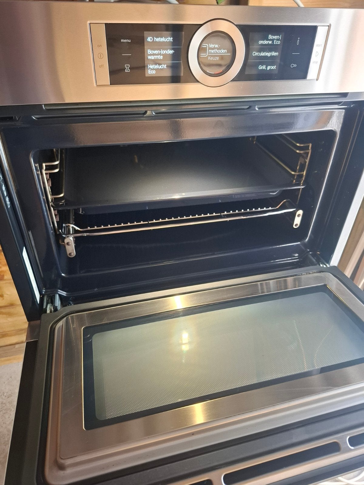 inbouw combioven Bosch serie 4 met magnetron functie izgst!, Witgoed en Apparatuur, Inbouw, Hete lucht, Bosch, Ophalen of Verzenden