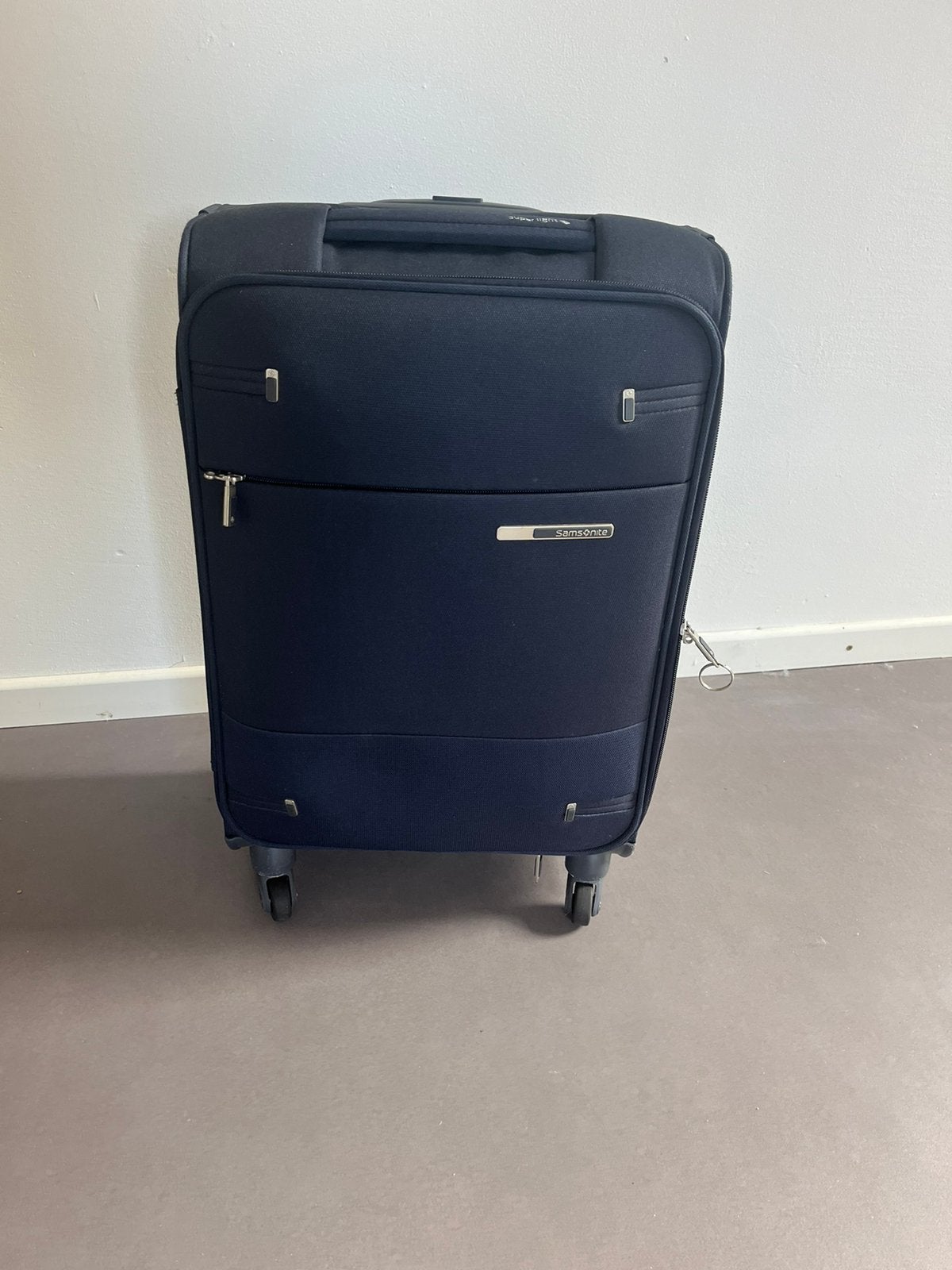 Samsonite koffer, Ophalen, Minder dan 50 cm, Zo goed als nieuw, Zacht kunststof