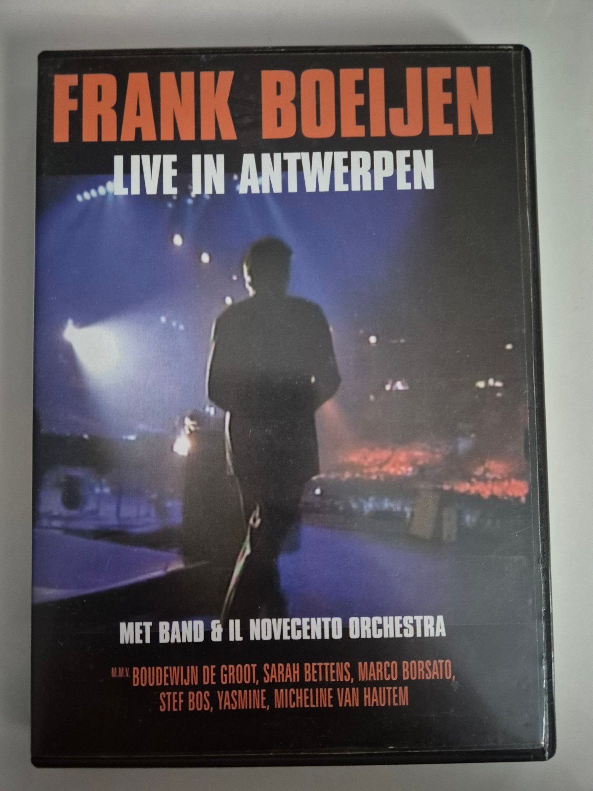Frank Boeijen Live in Antwerpen DVD - Met Band & Orchestra, Alle leeftijden, Nederlands, Inclusief doosje, Zo goed als nieuw