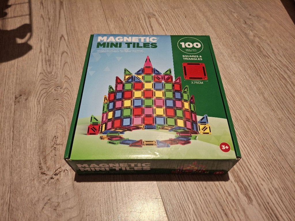 Magnetic Tiles 100 stuks ALS NIEUW, Kinderen en Baby's, Speelgoed | Educatief en Creatief, Ophalen of Verzenden, Zo goed als nieuw