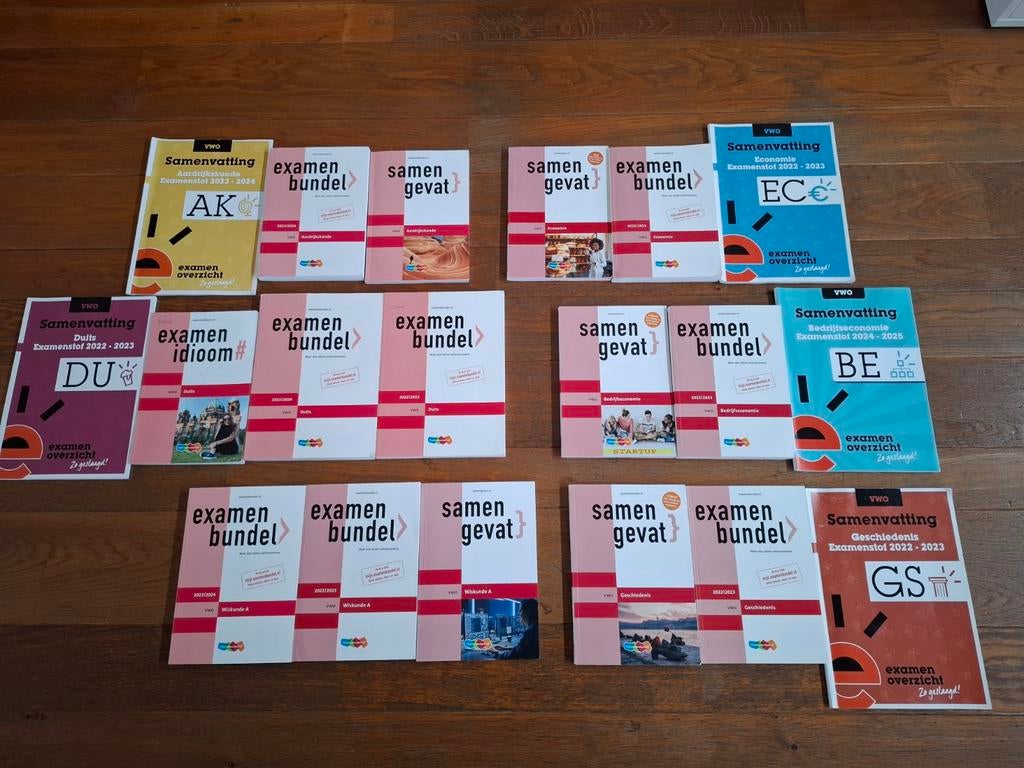 VWO examenbundels, Ophalen of Verzenden, Gelezen, VWO