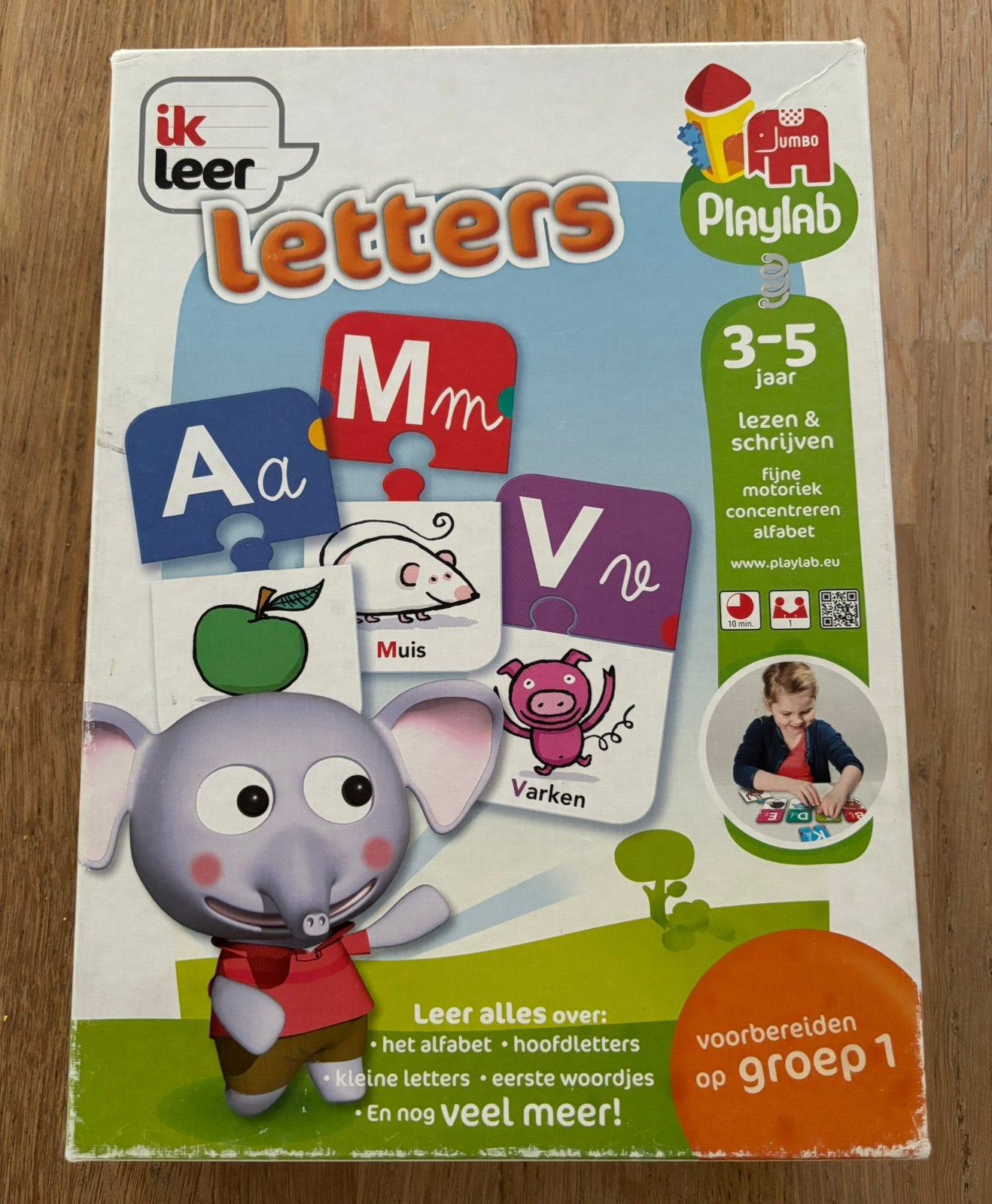 Ik Leer Letters Jumbo, Ophalen of Verzenden, Gebruikt, Taal en Lezen