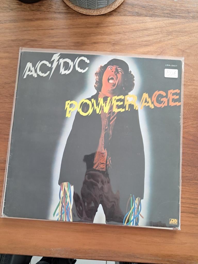 AC/DC lp Powerage Mexico 1980., Cd's en Dvd's, Vinyl | Hardrock en Metal, Ophalen of Verzenden, Zo goed als nieuw