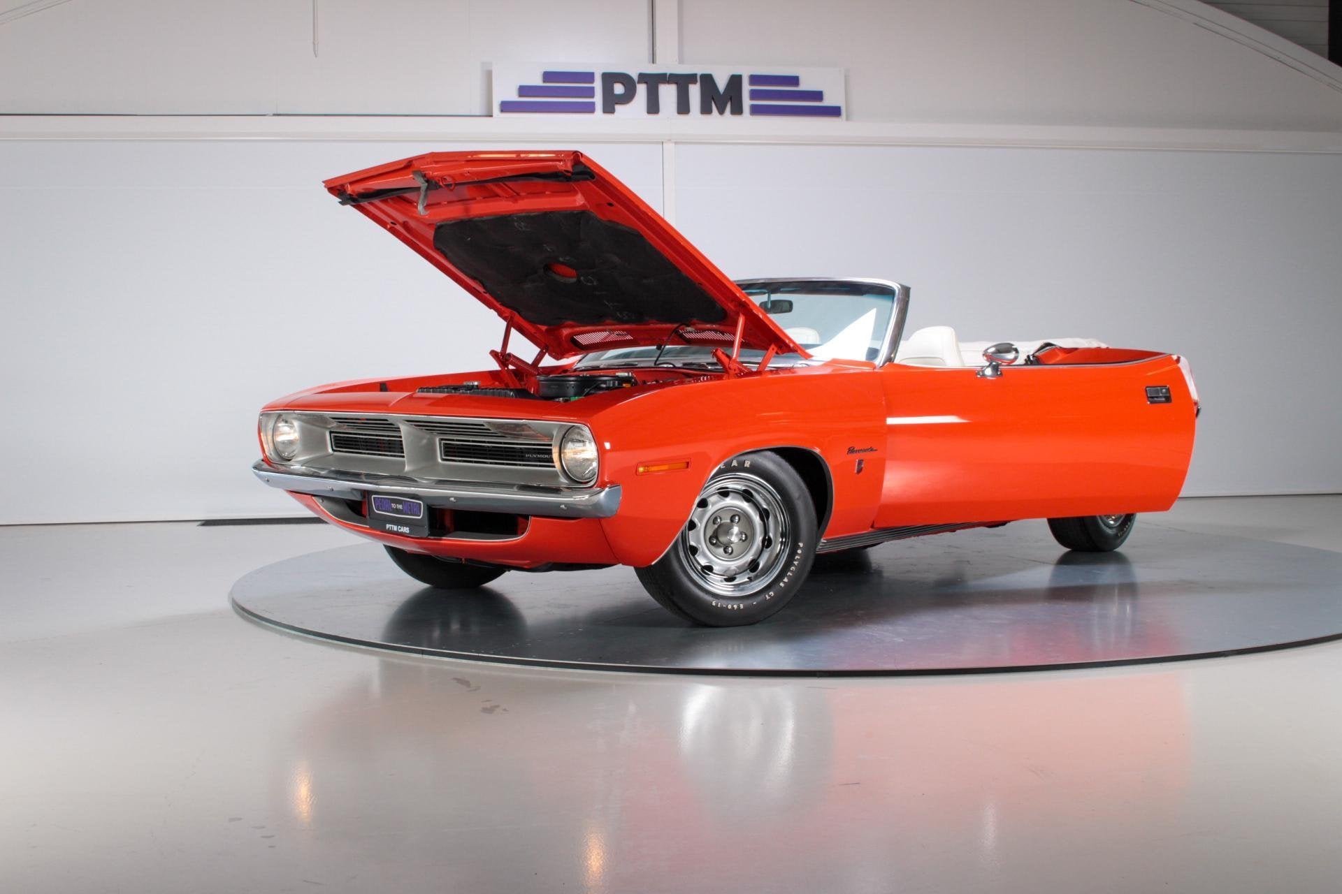1970 Plymouth Barracuda Gran Coupe Convertible, Auto's, Automaat, Achterwielaandrijving, Overige kleuren, Cabriolet