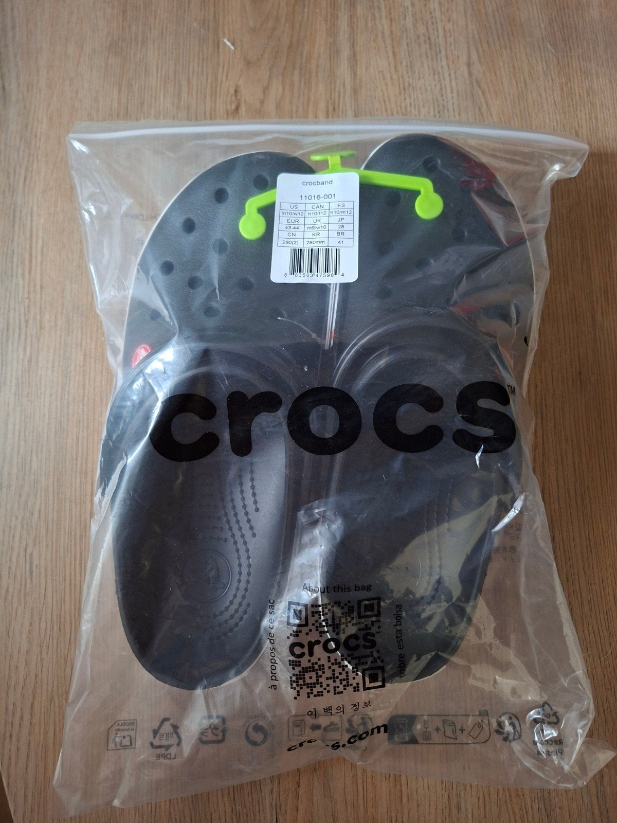 Crocs, Crocs, Zwart, Overige typen, Nieuw