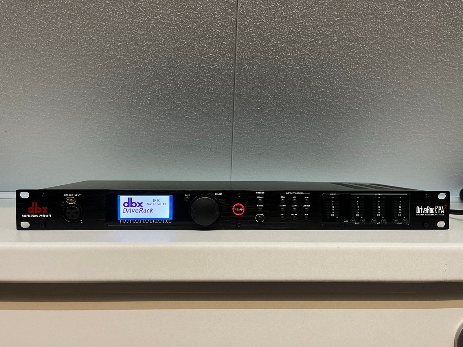 🔊 DBX DriveRack PA2 Speaker Management System, Ophalen of Verzenden, Nieuw