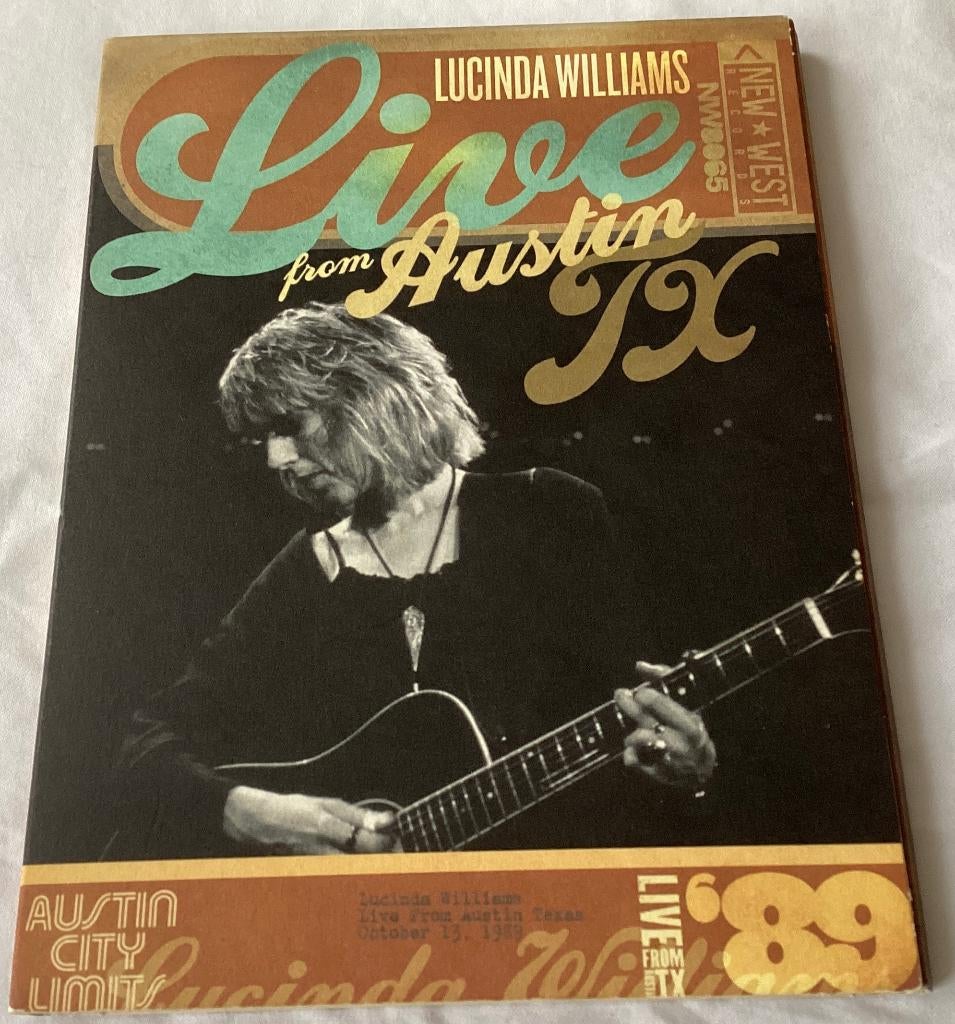 Lucinda Williams – Live From Austin TX '89 DVD, Alle leeftijden, Ophalen of Verzenden, Gebruikt, Muziek en Concerten