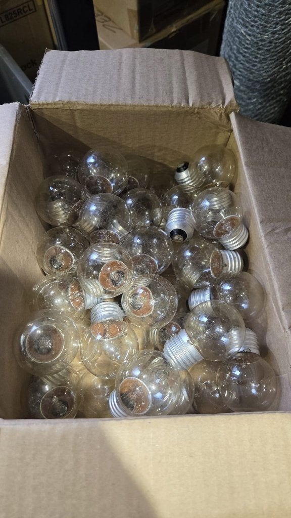 Kogellampjes e27 prikkabel halogeen, Ophalen of Verzenden, Zo goed als nieuw, Licht