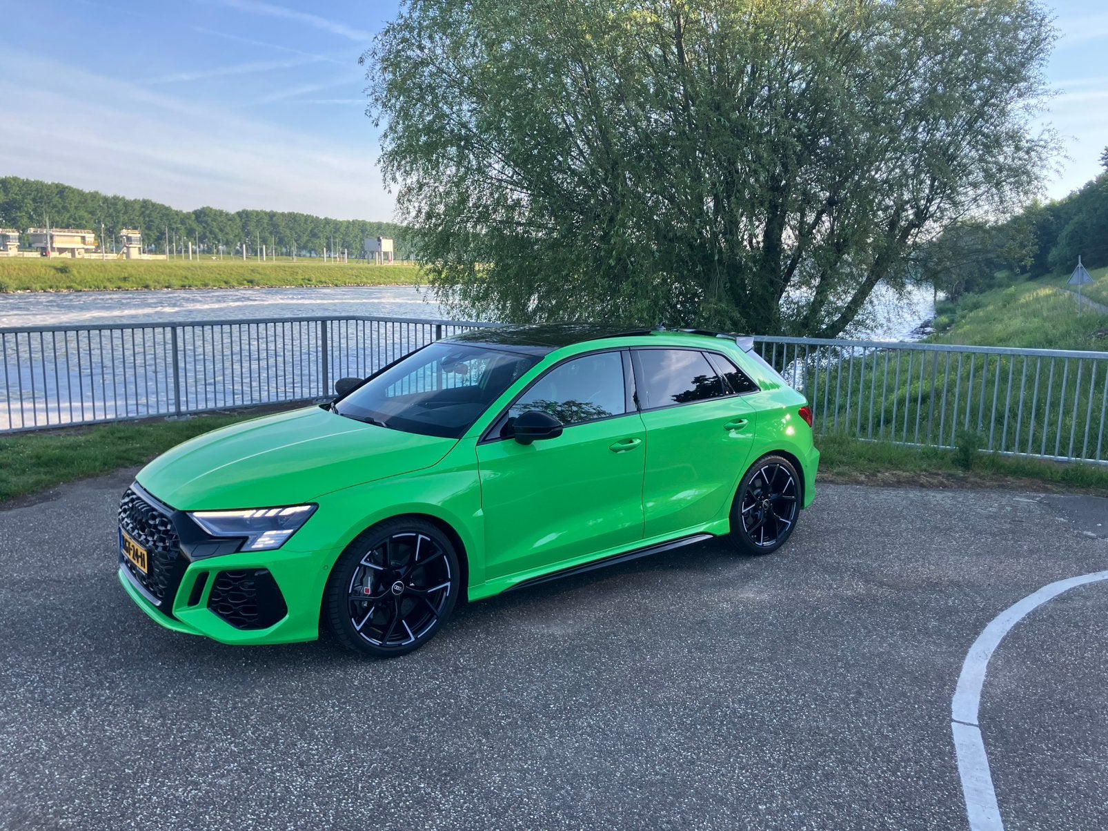 Rs3 2.5 TFSI 400PK Quattro / Hulk / Pano / Keramisch / B&O /, Auto's, Audi, Particulier, Te koop
